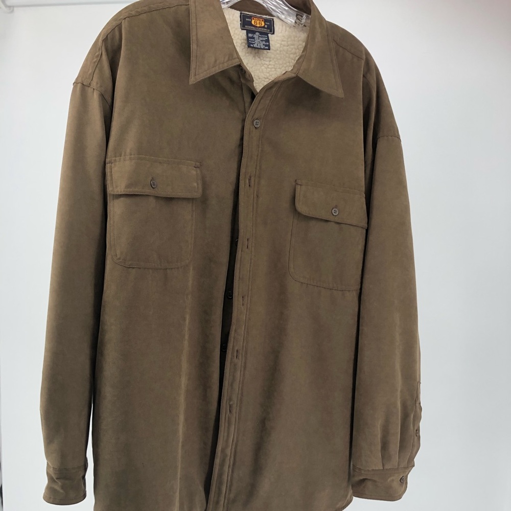 ROUTE 66 Faux Suede Fleece Lined